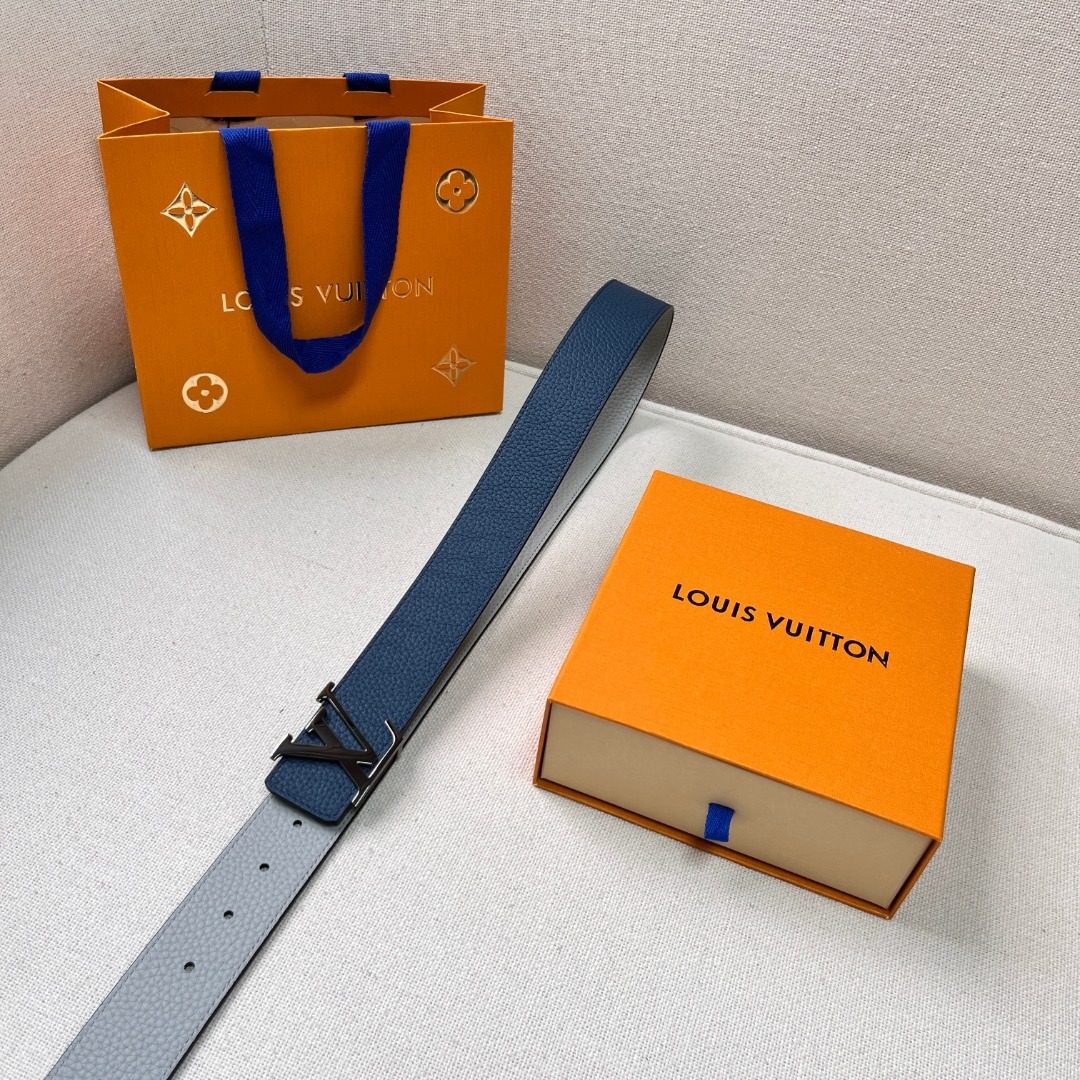 Louis Vuitton LV Initiales Leather Belt