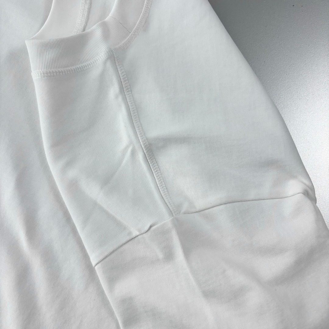 Premium White Cotton Crewneck T-Shirt