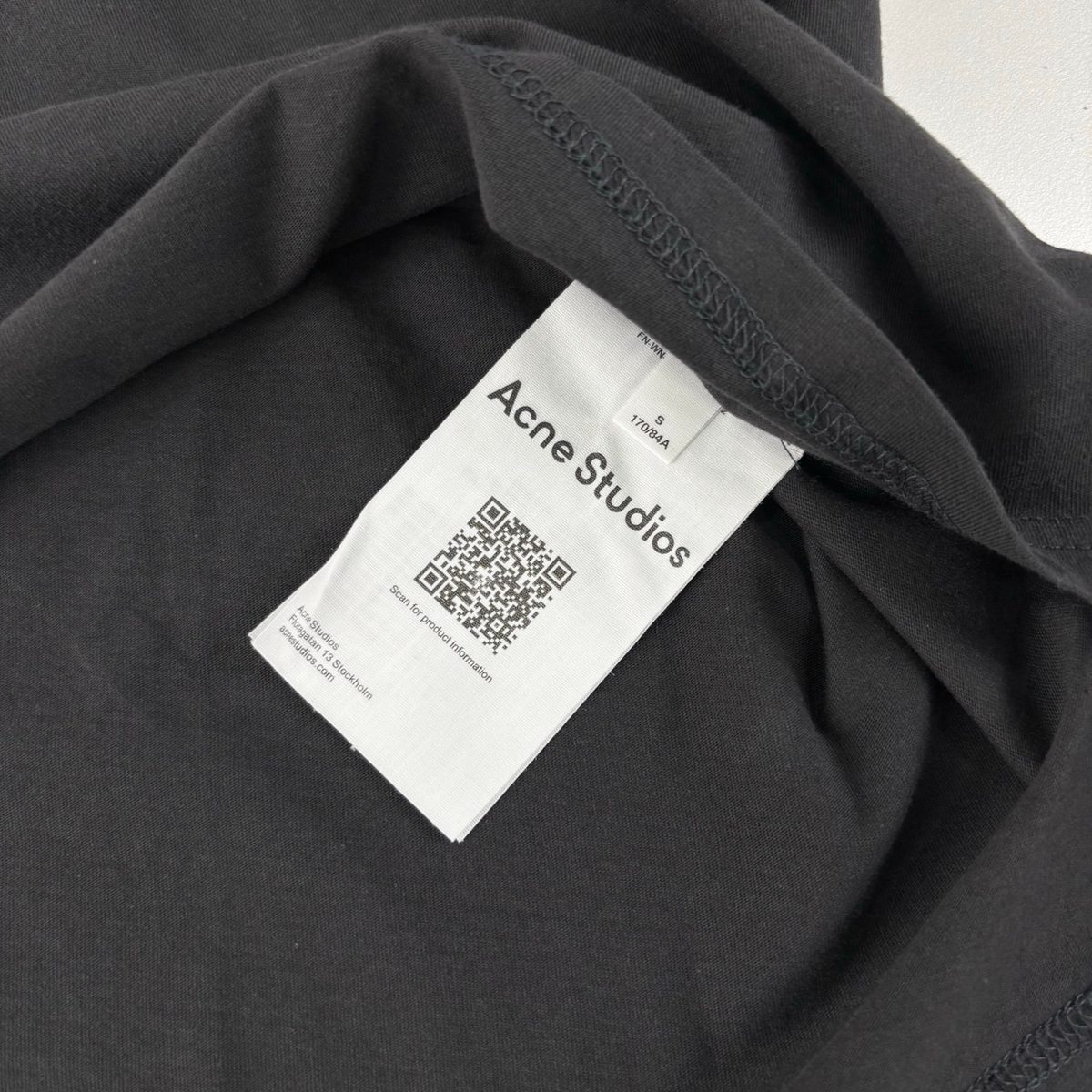 Acne Studios Embroidered Logo T-Shirt