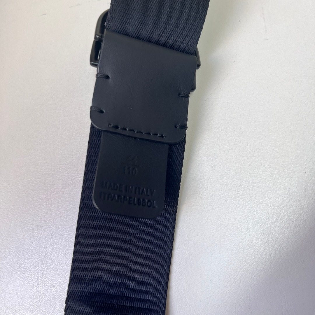 Burberry Logo Canvas Web Belt