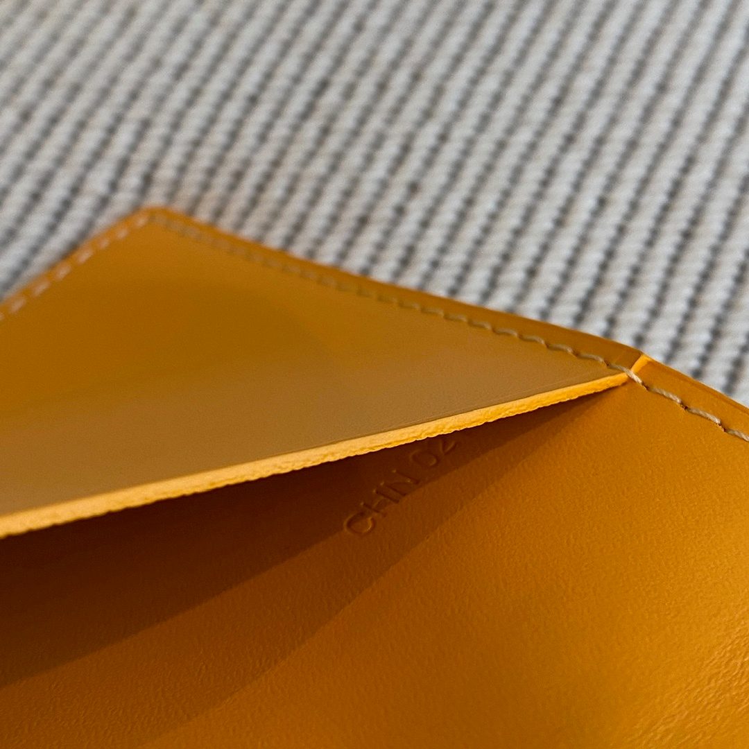Goyard Paris Leather Bifold Wallet