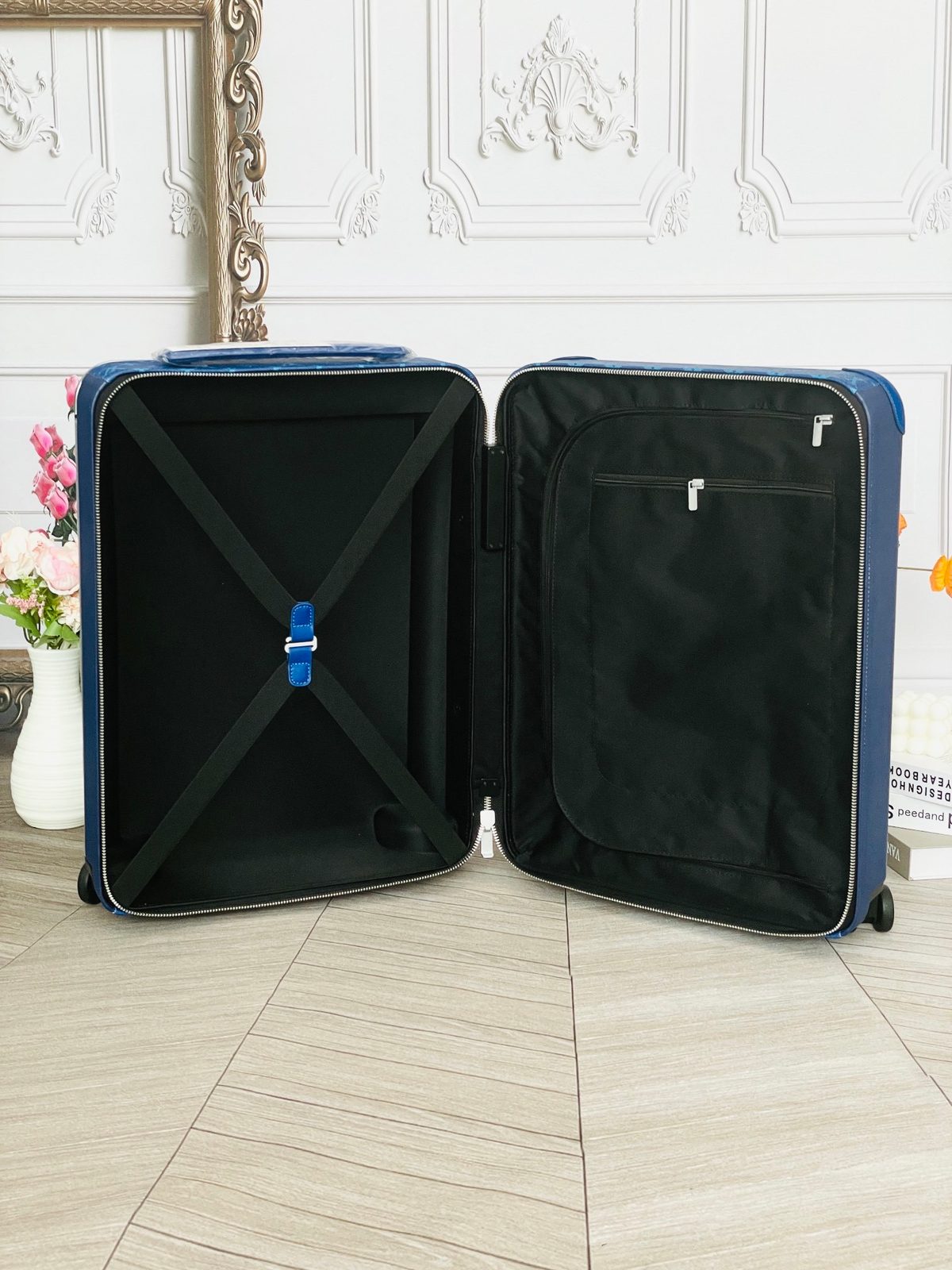 Louis Vuitton Monogram Blue Suitcase