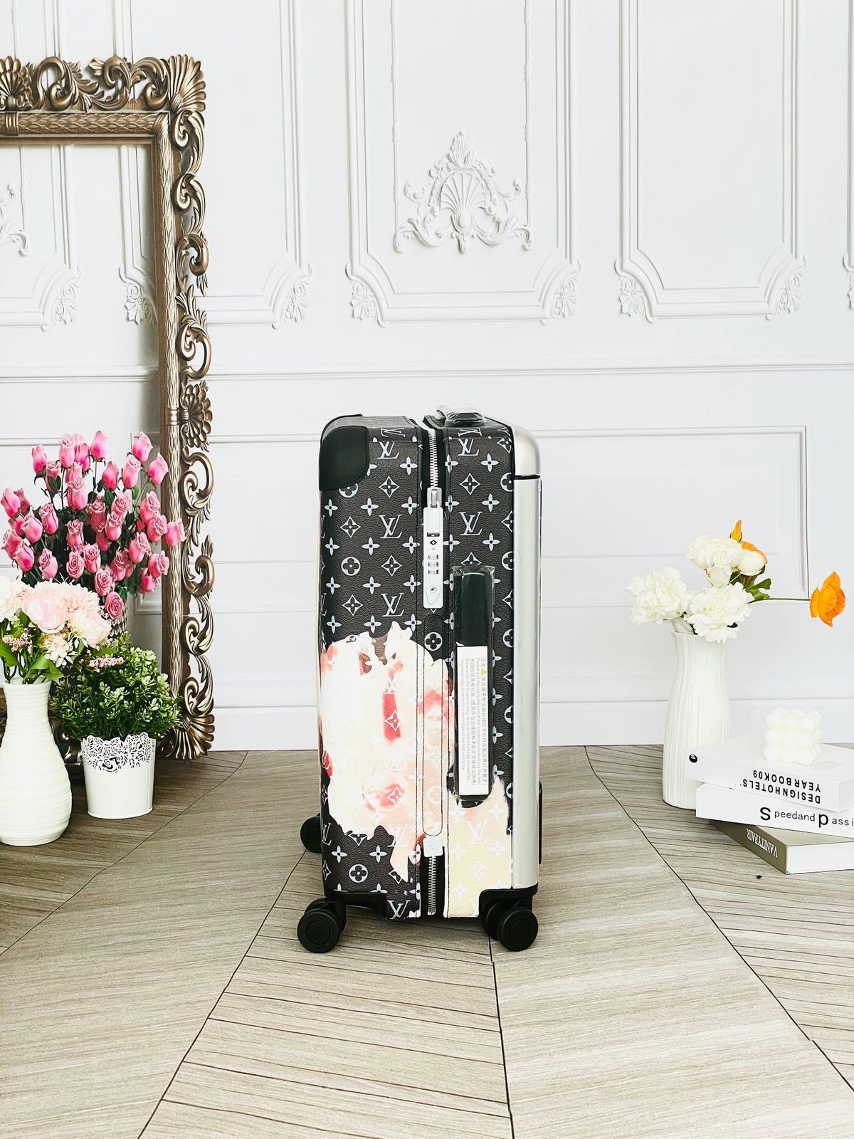 Louis Vuitton Monogram Floral Rolling Luggage
