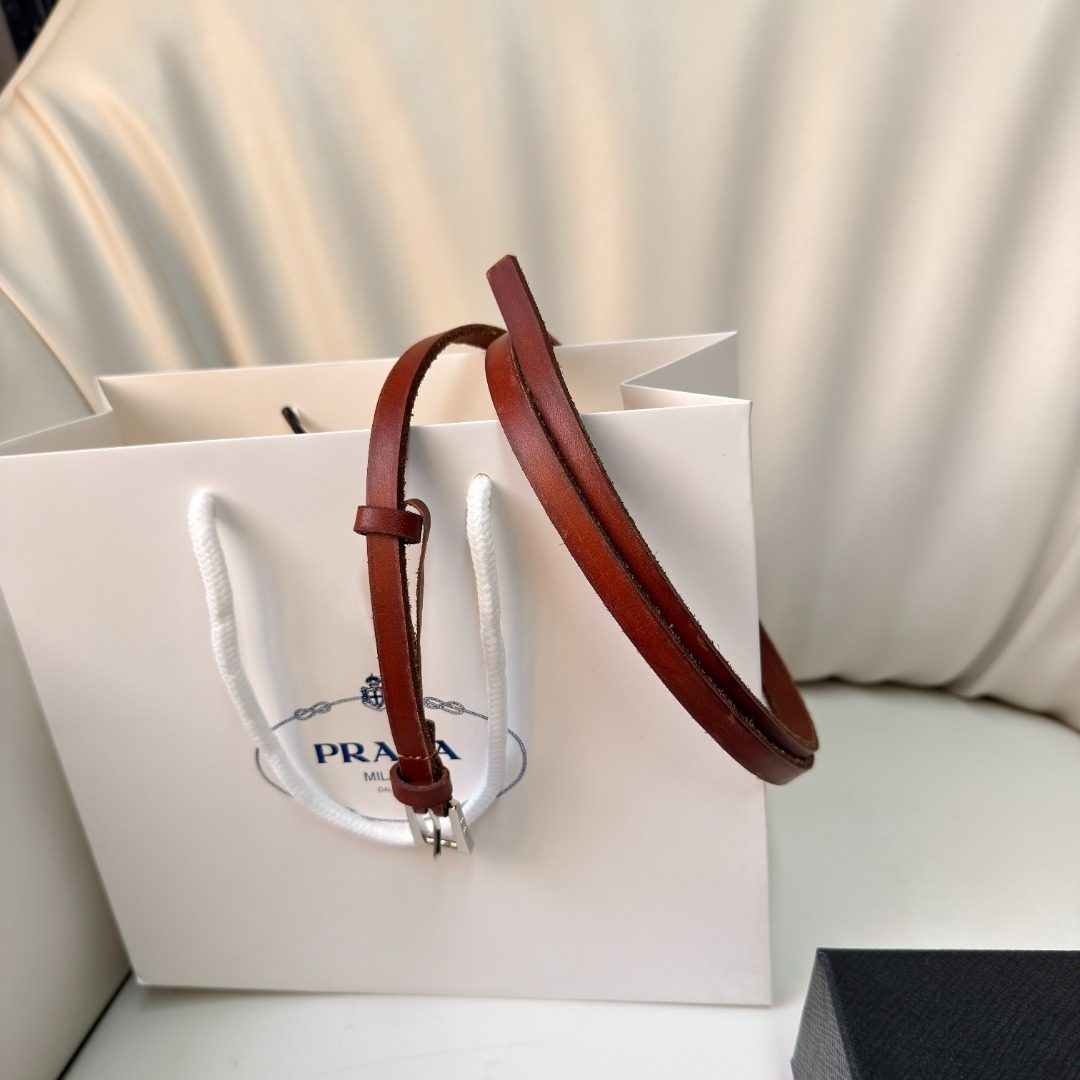 Prada Milano Leather Belt