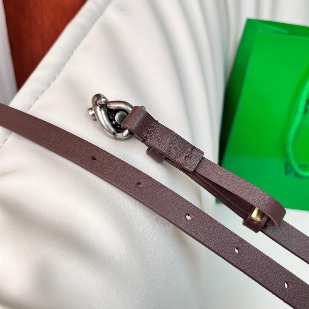 Bottega Veneta Leather Woven Belt
