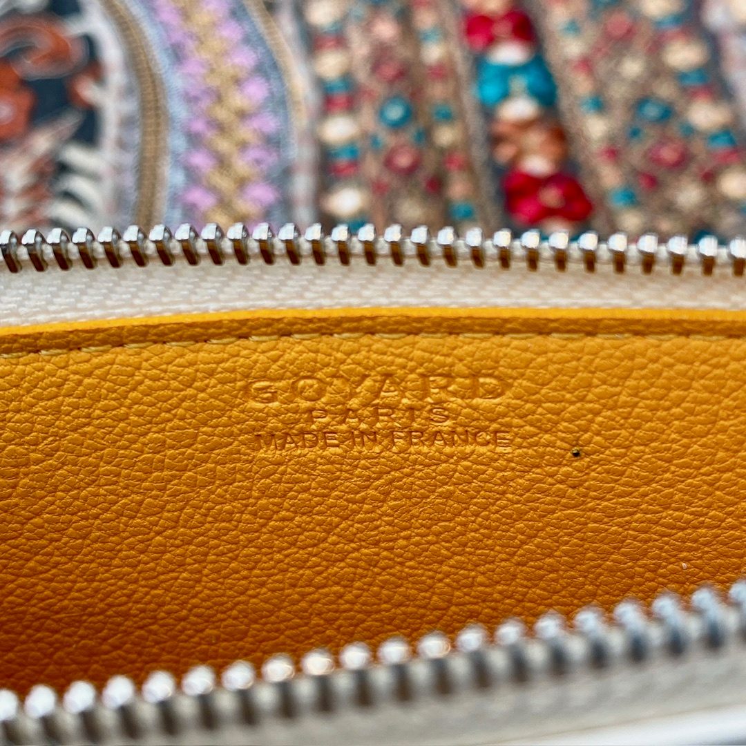 Goyard Saint Louis Leather Pouch Wallet