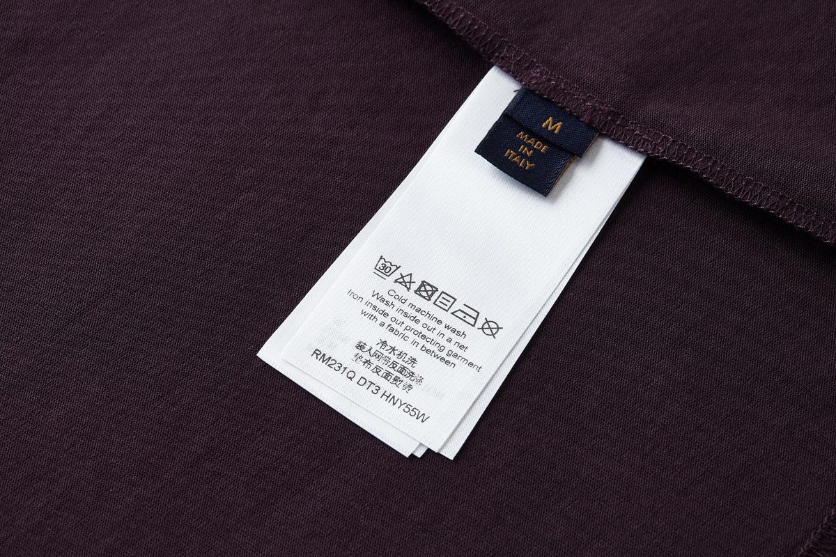 Louis Vuitton Monogram Crewneck T-Shirt Purple
