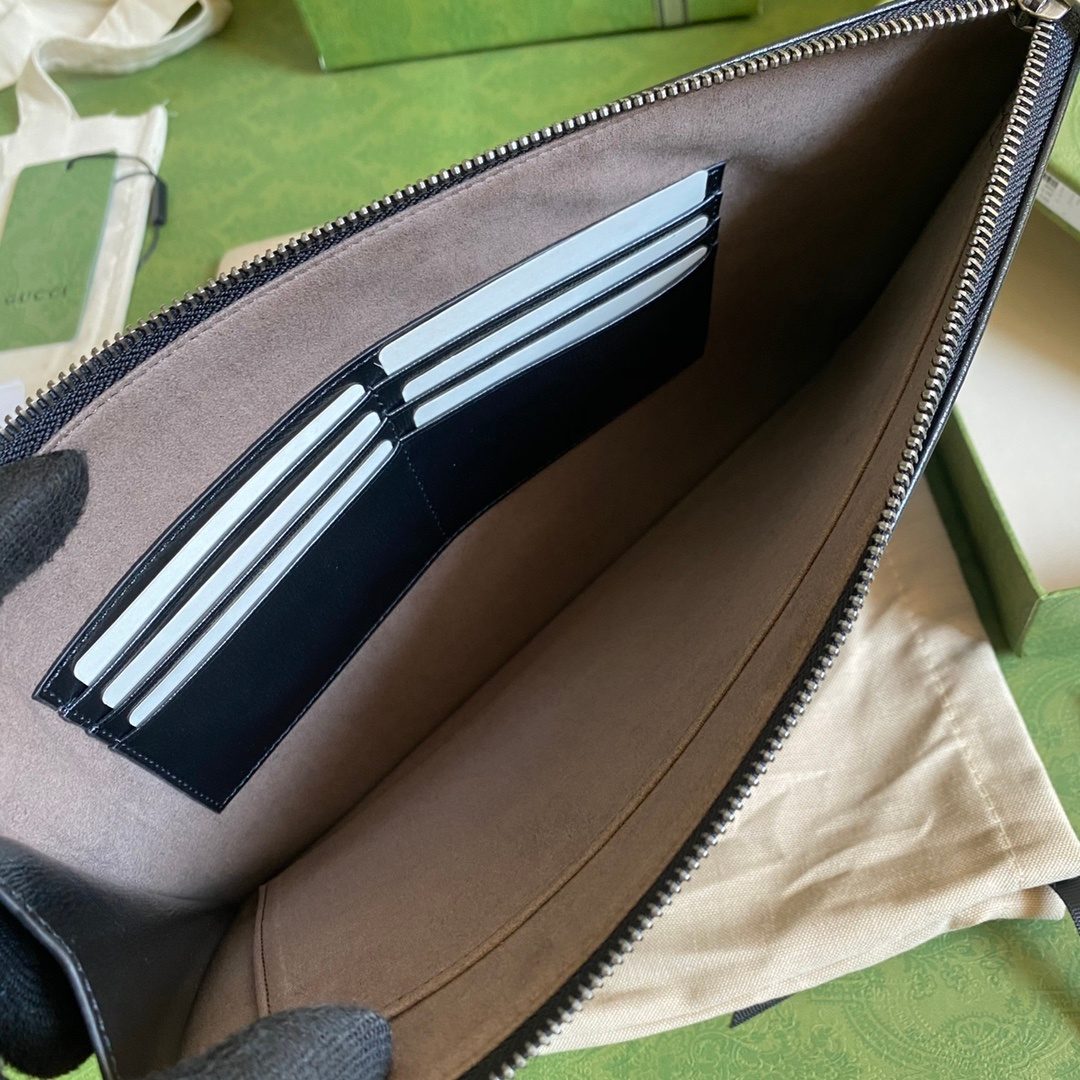 Gucci GG Canvas Zip Wallet