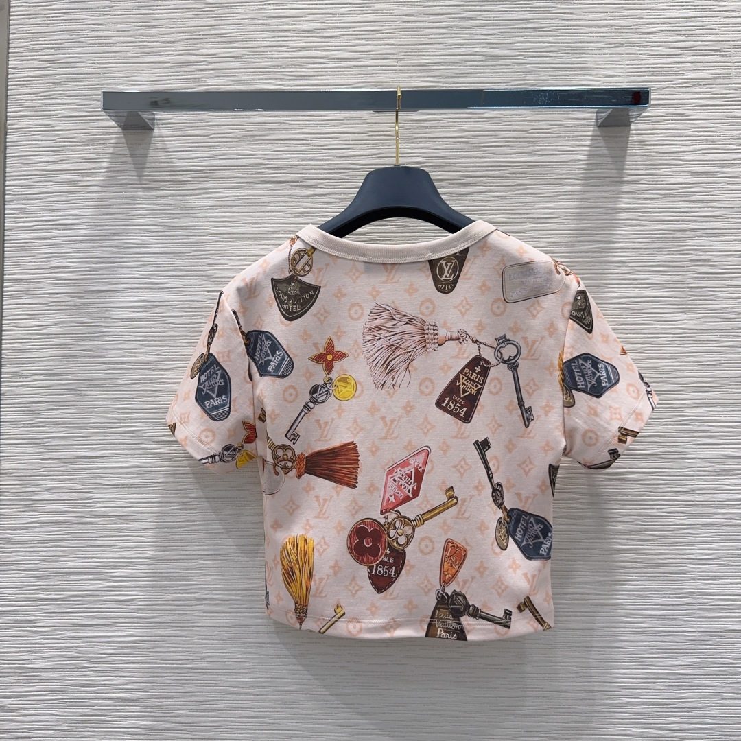 Louis Vuitton Monogram Print T-Shirt