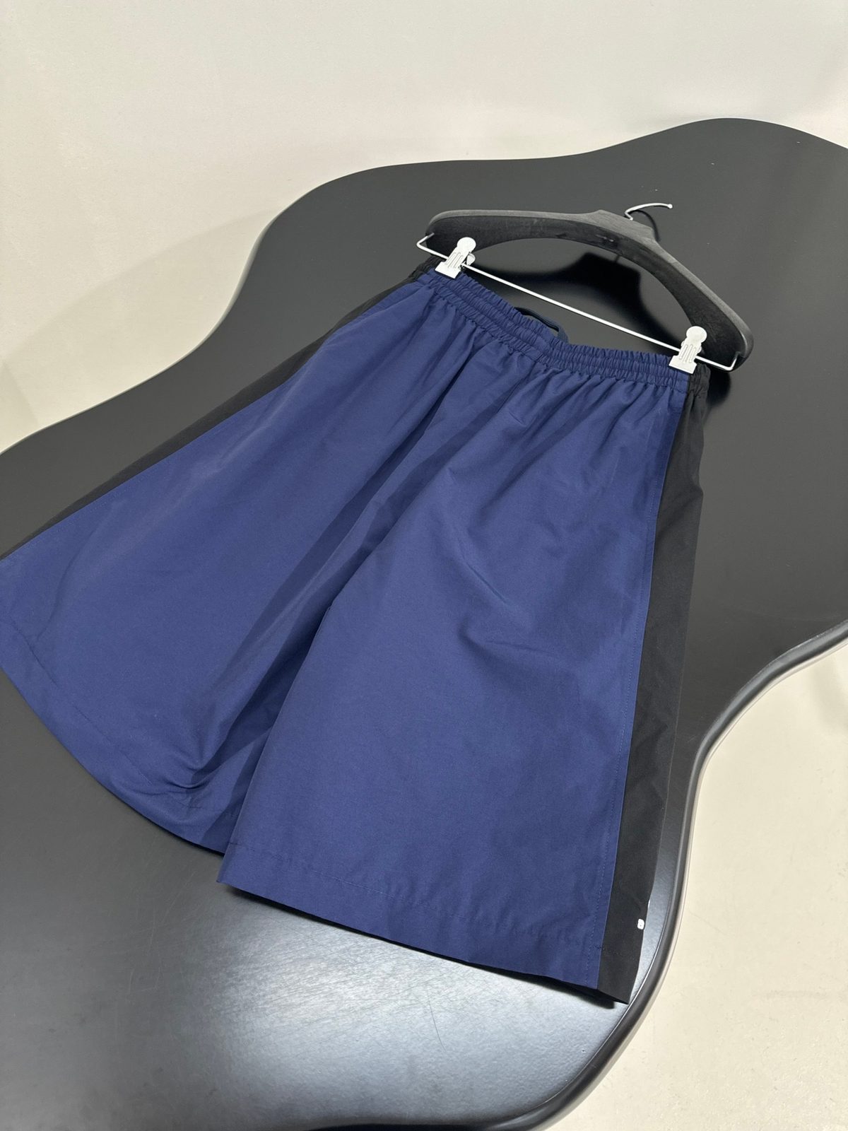 Navy Blue Drawstring Track Pants