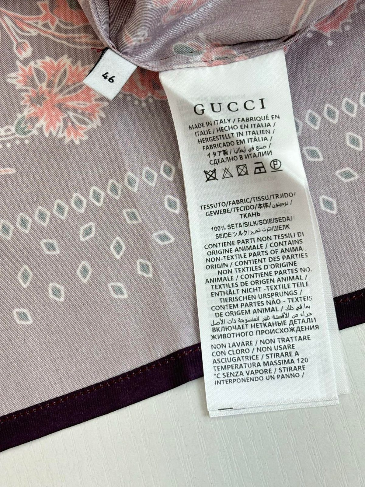 Gucci Floral Silk Bowling Shirt