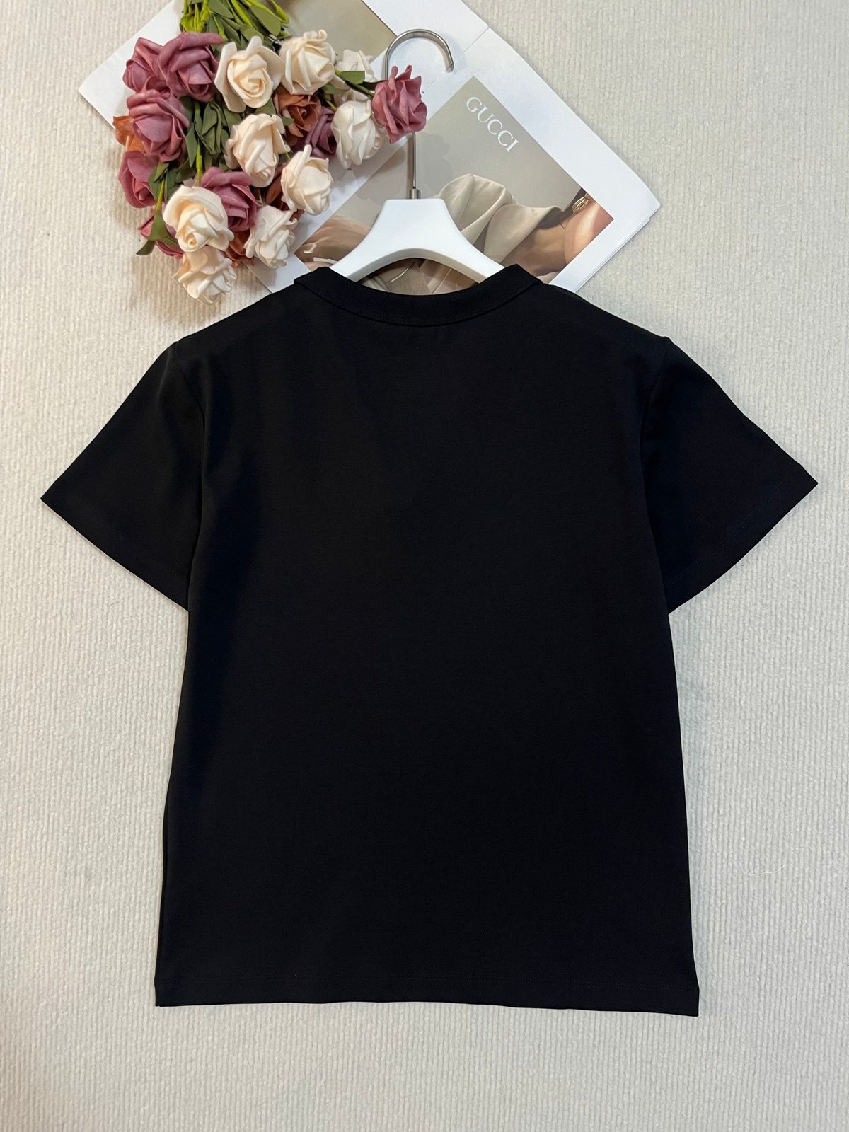 Louis Vuitton Floral Logo Crewneck T-Shirt