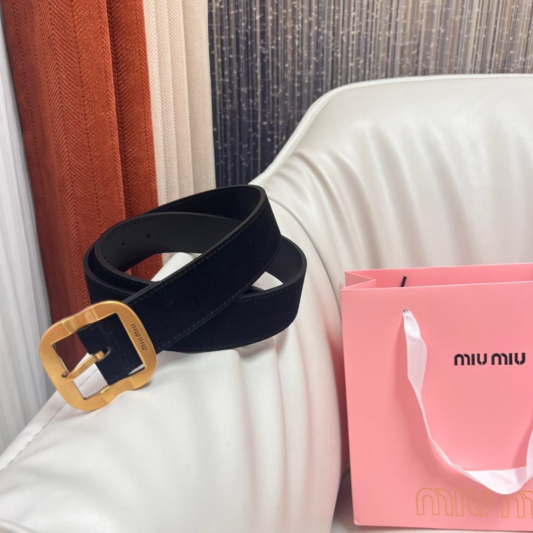 Miu Miu Leather Belt