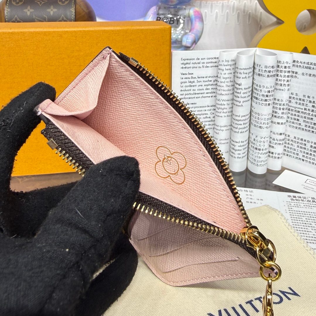 Louis Vuitton Monogram Pochette Wallet with Chain