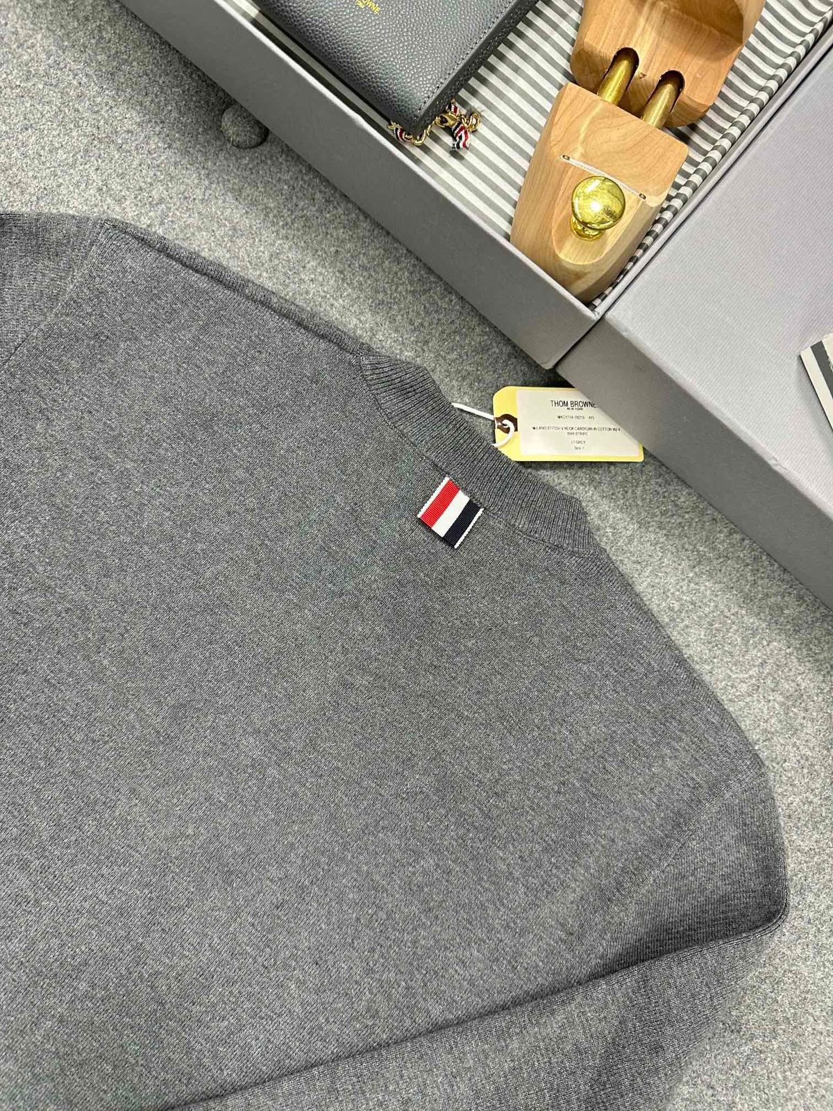 Thom Browne Striped Wool Crewneck Sweater