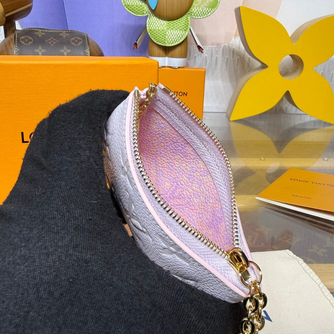 Louis Vuitton Zippy Coin Purse Pink