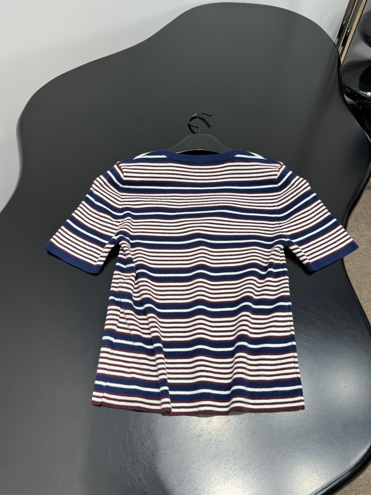 Striped Crewneck Short Sleeve T-Shirt