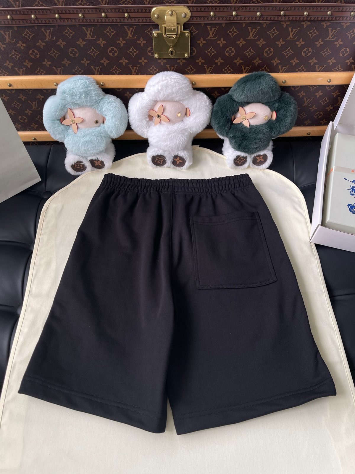 Louis Vuitton Monogram Black Shorts