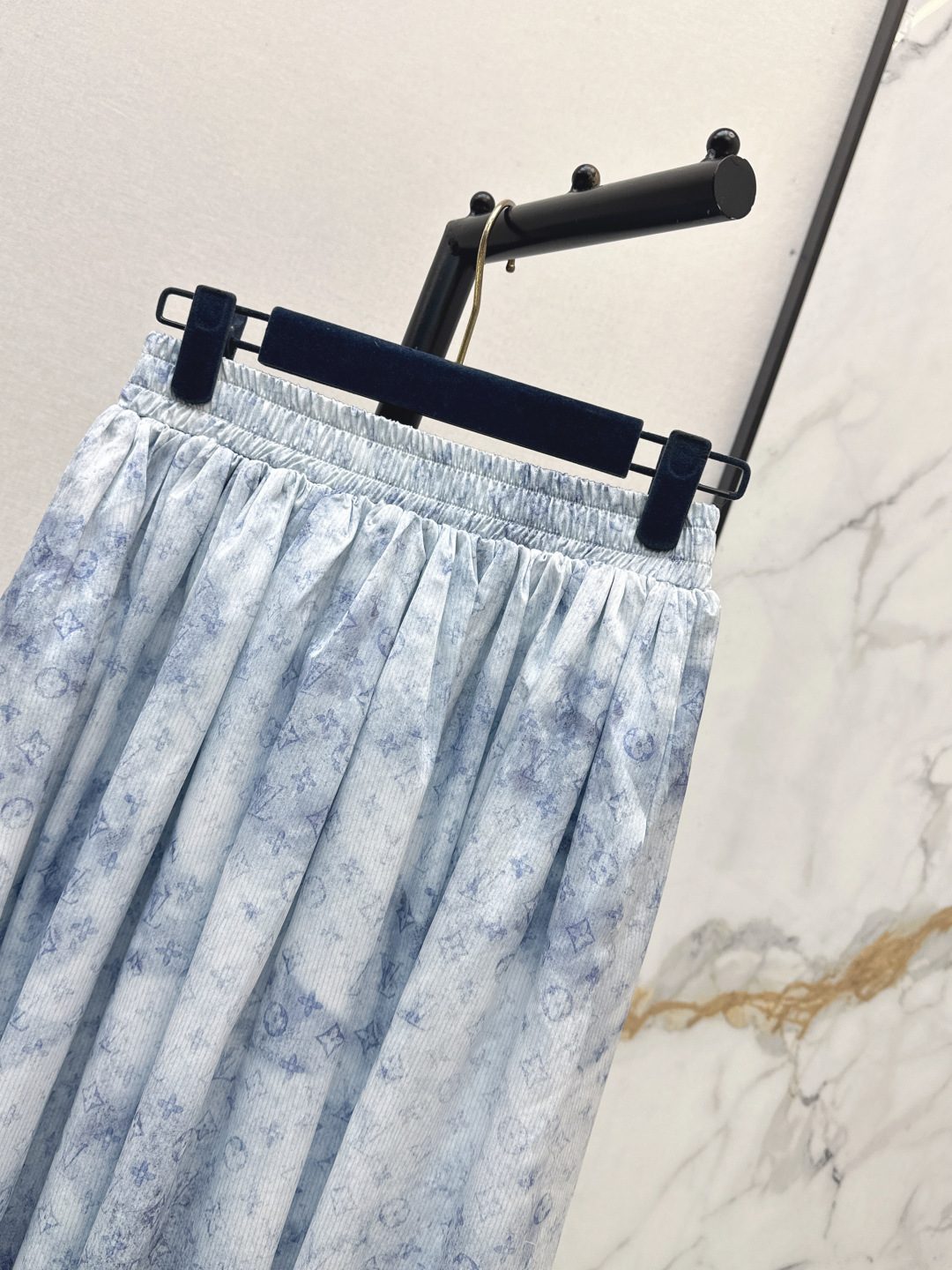 Louis Vuitton Monogram Floral Silk Pants