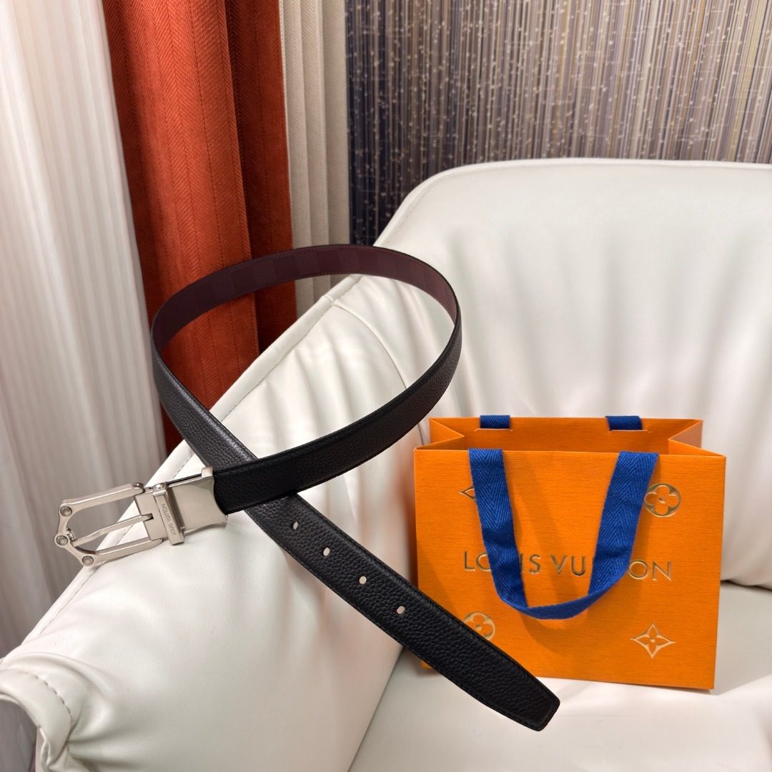 Louis Vuitton Monogram Canvas Belt
