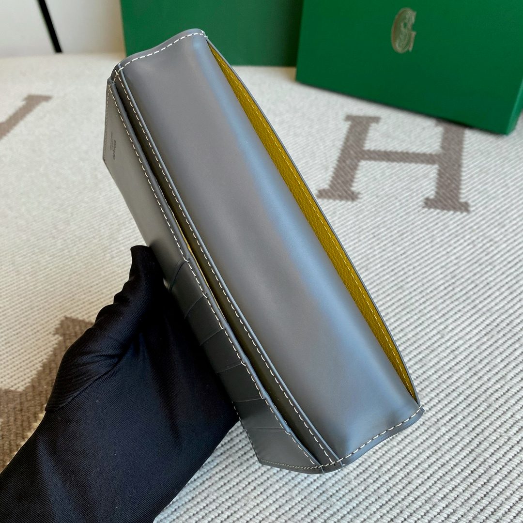 Goyard Paris Leather Bifold Wallet