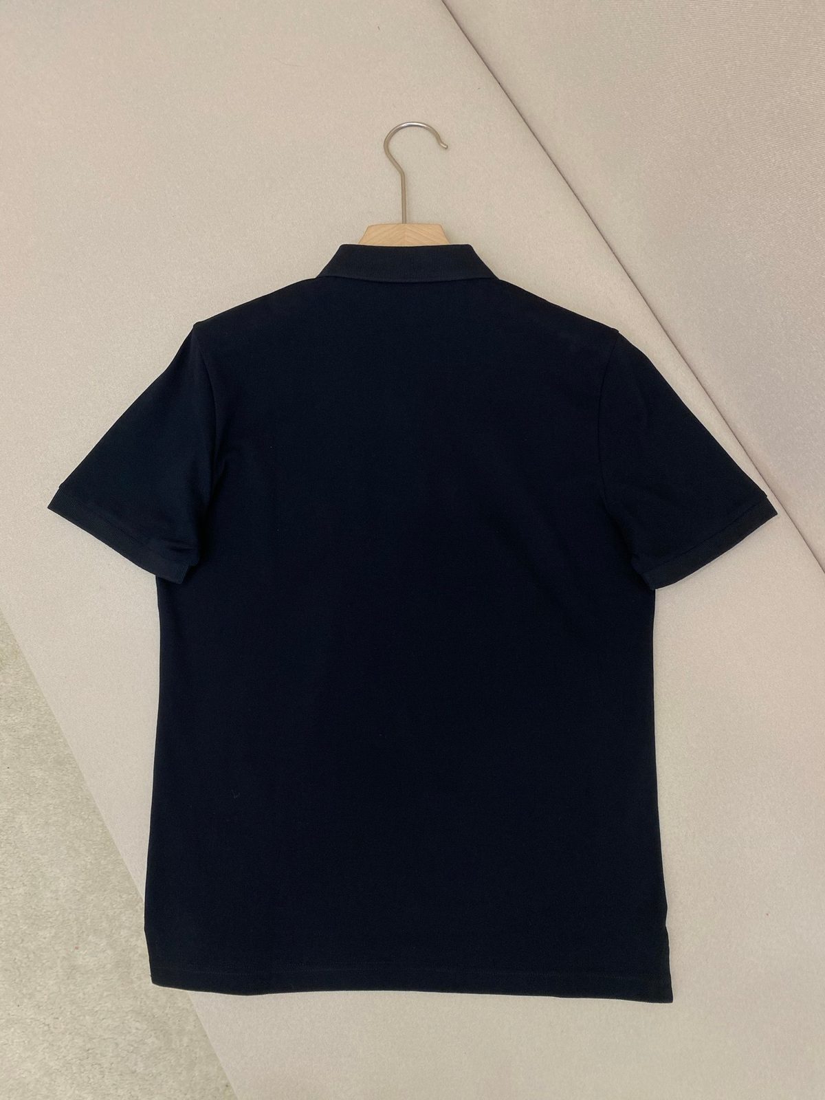 Men's Navy Polo Shirt with Embroidered Logo