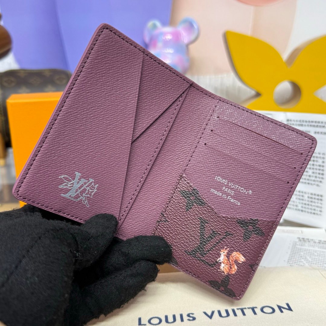 Louis Vuitton Epi Leather Card Holder Wallet