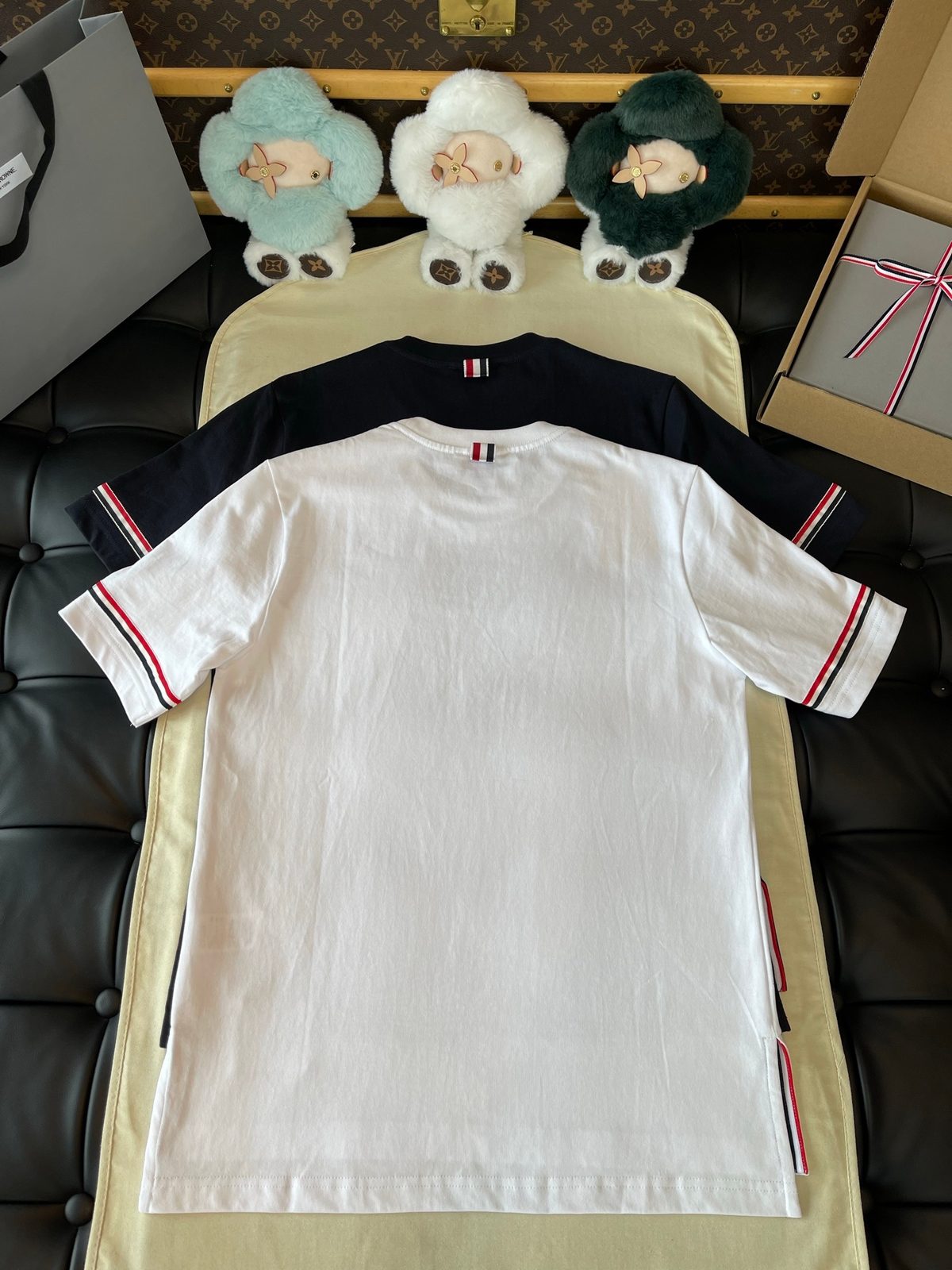 Thom Browne Tricolor Stripe T-Shirt