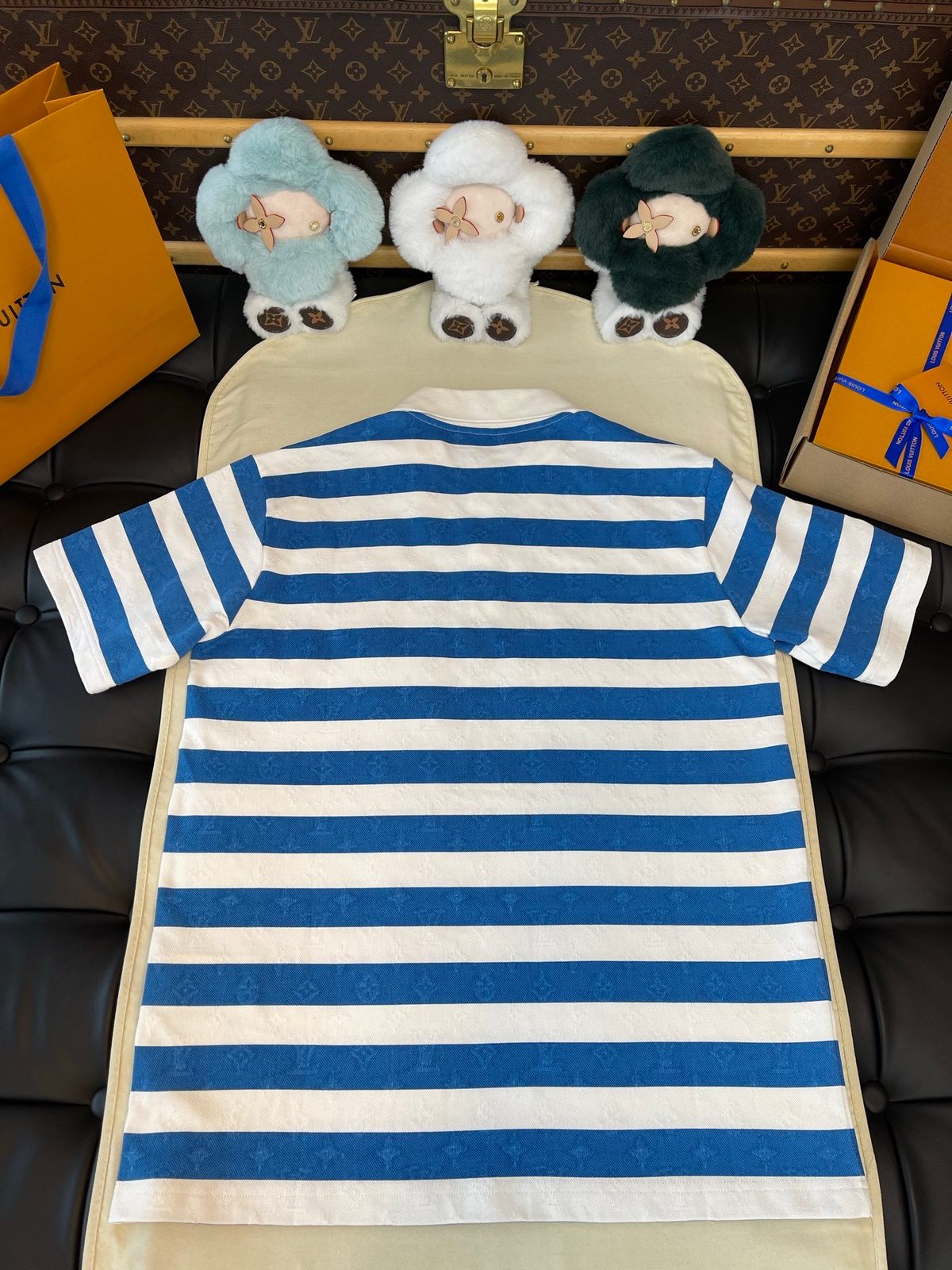 Louis Vuitton Striped Crewneck Sweater