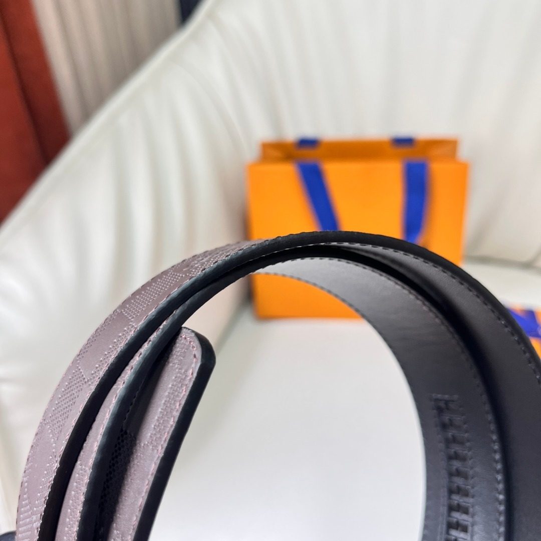 Louis Vuitton Damier Graphite Belt