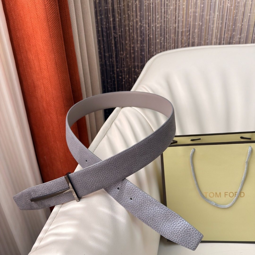 Tom Ford Textured Leather Belt