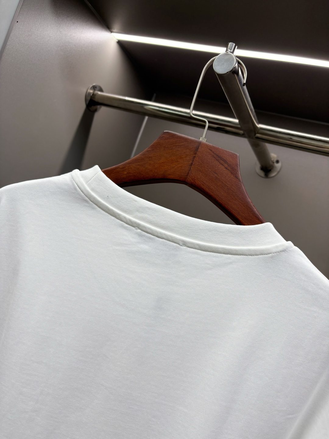 Burberry Men's Crewneck T-Shirt White