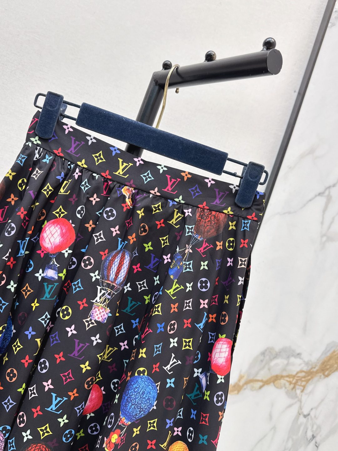 Louis Vuitton Monogram Balloon Print Skirt