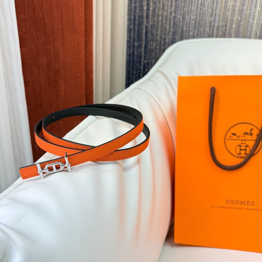 Hermès Epsom Leather Reversible Belt
