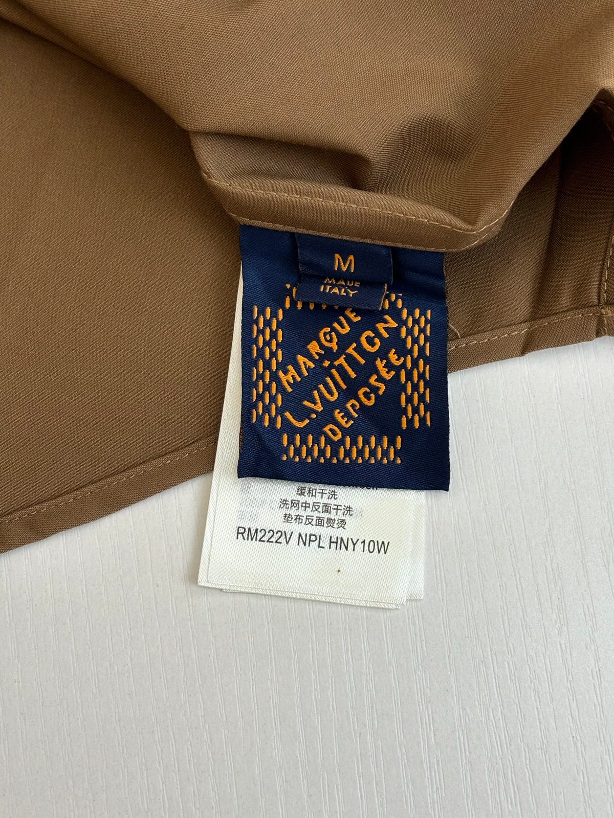 Marque Vuitton Embroidered Floral Shirt