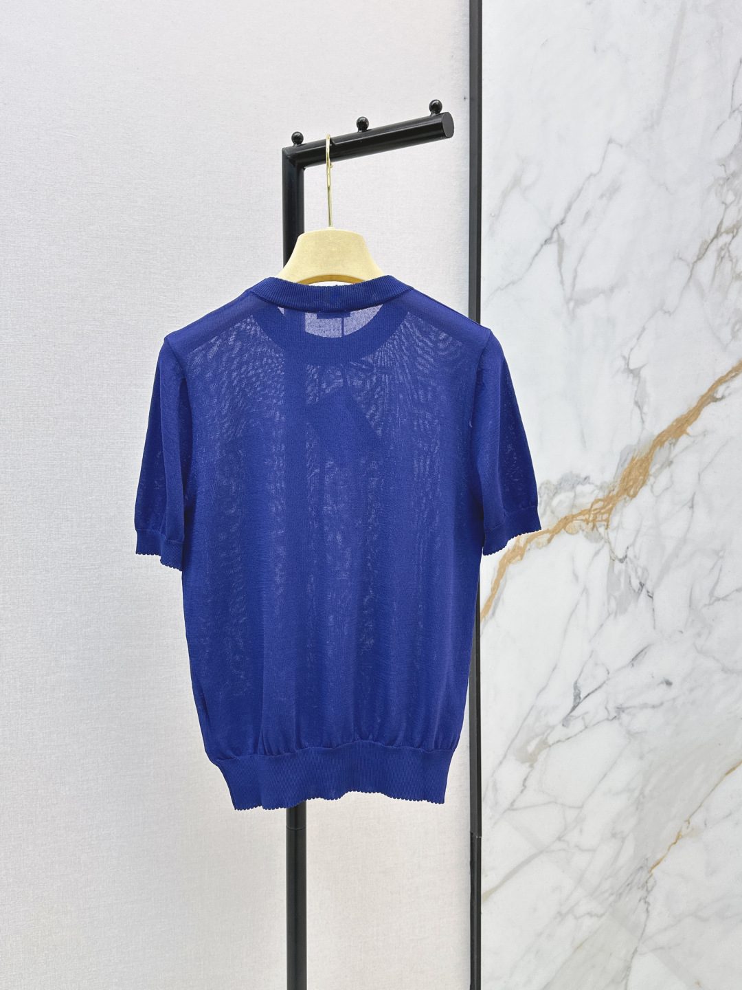 Miu Miu Virgin Wool Knit T-Shirt