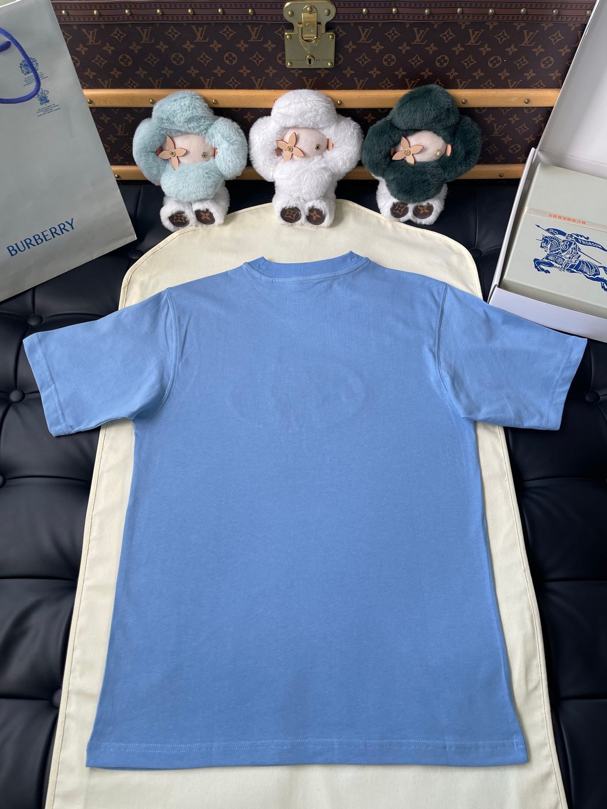 Burberry Equestrian Logo Crewneck T-Shirt