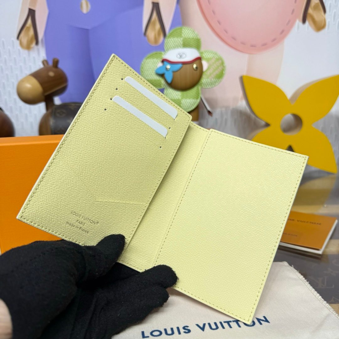 Louis Vuitton Damier Azur Passport Holder