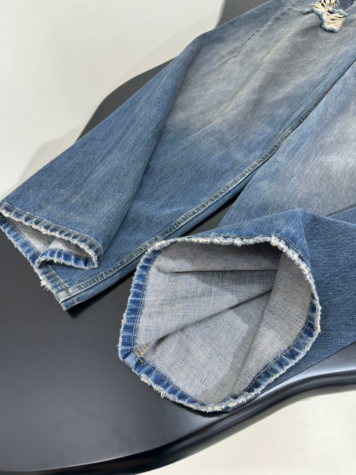 Balenciaga Distressed Denim Jeans