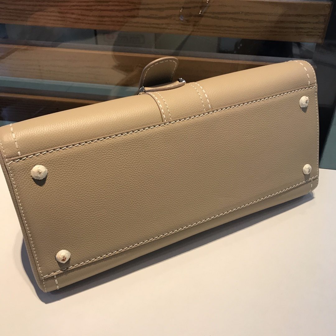 Delvaux Brillant Leather Shoulder Bag