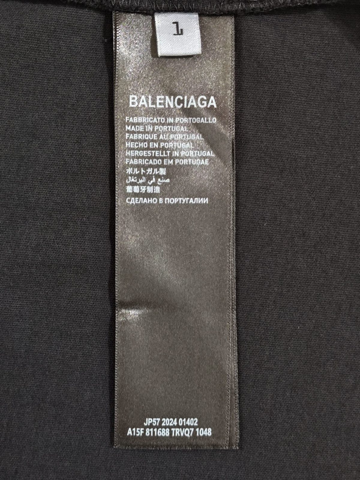 Balenciaga Graphic Portrait T-Shirt