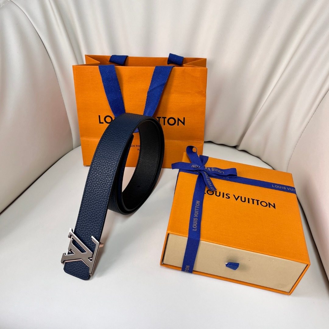 Louis Vuitton Damier Leather Belt