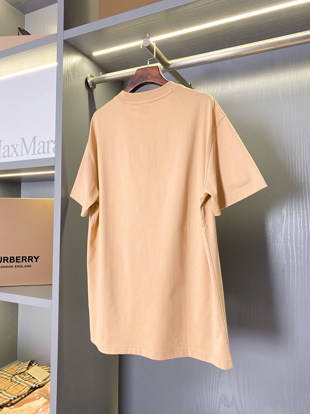 Burberry Logo Embroidered T-Shirt