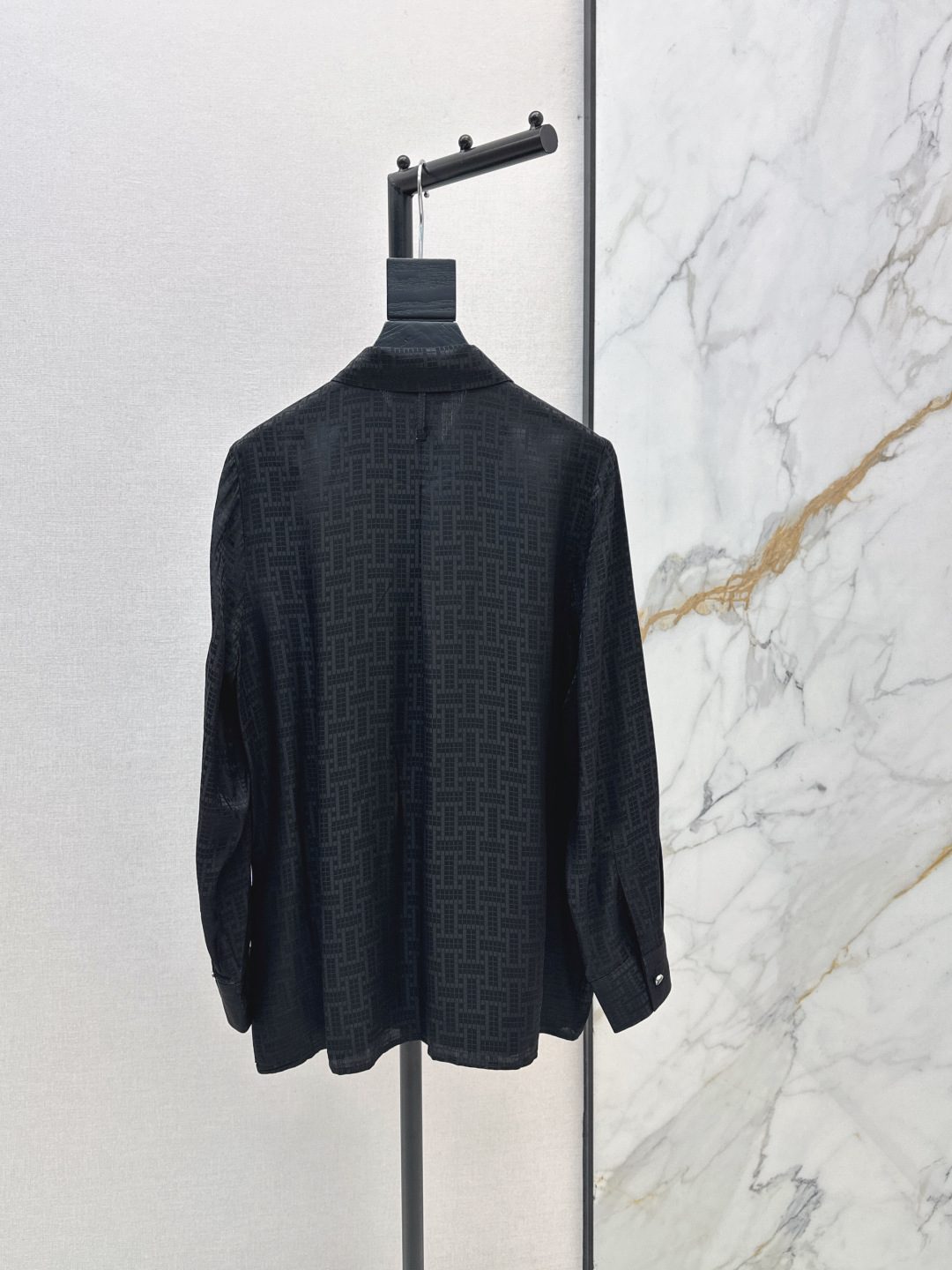 Loro Piana Silk-Blend Check Shirt