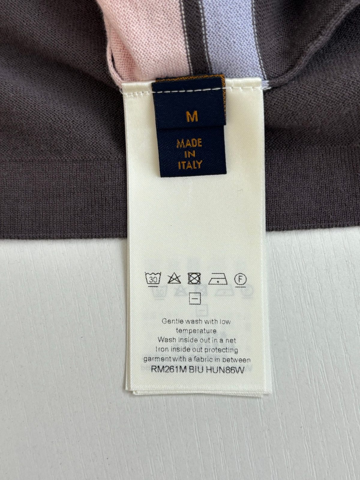 Louis Vuitton Striped Crewneck T-Shirt
