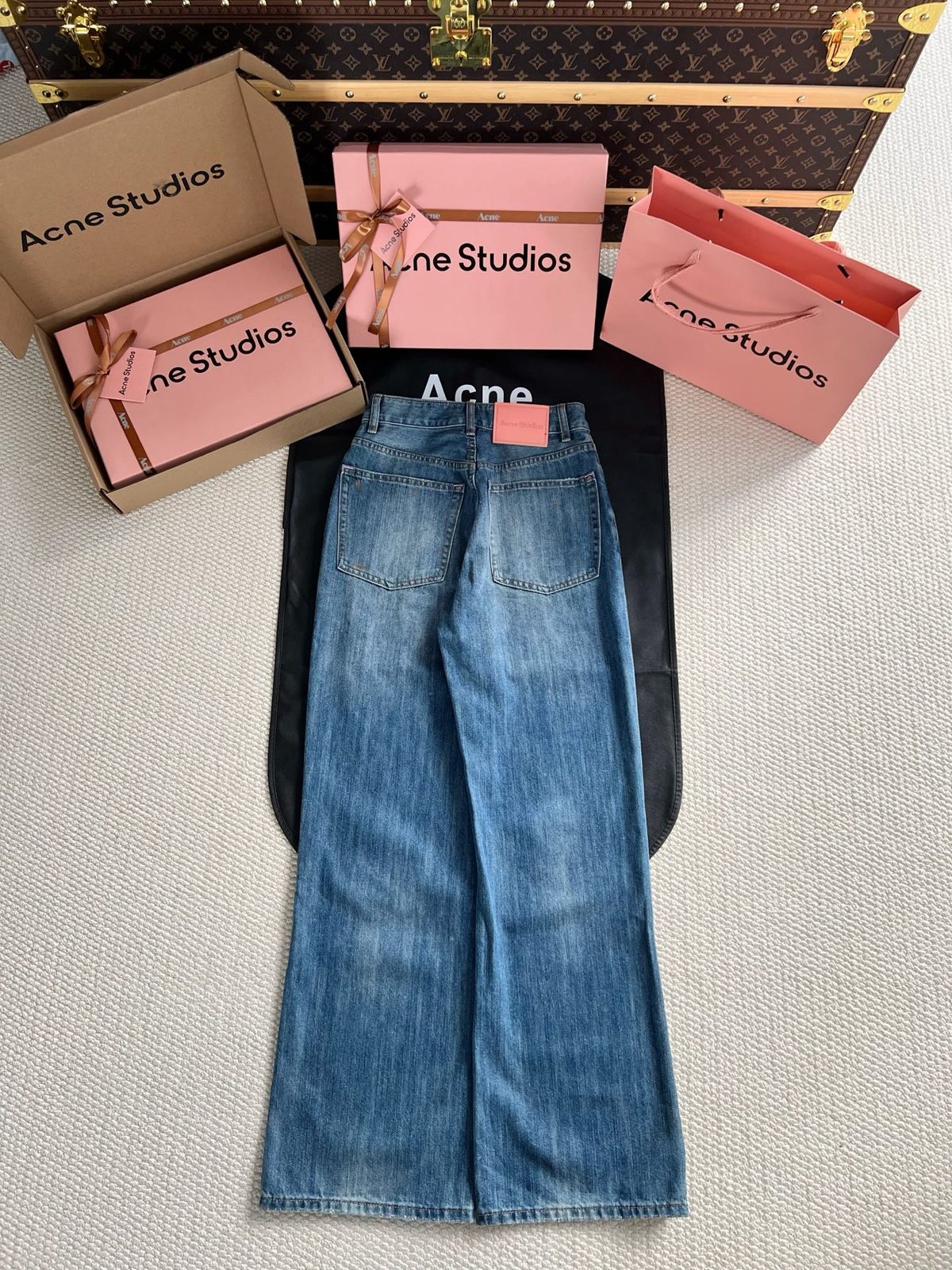 Acne Studios Distressed Denim Jeans