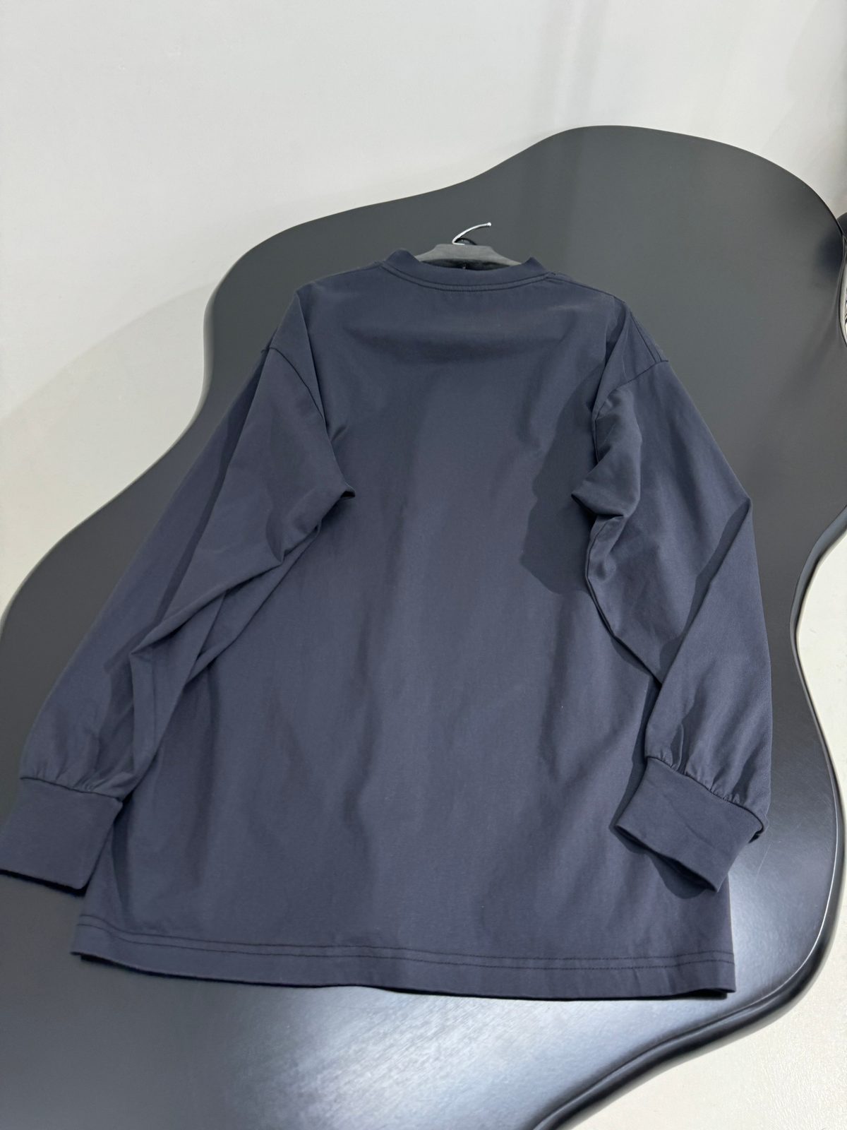 Balenciaga Logo Print Long Sleeve T-Shirt