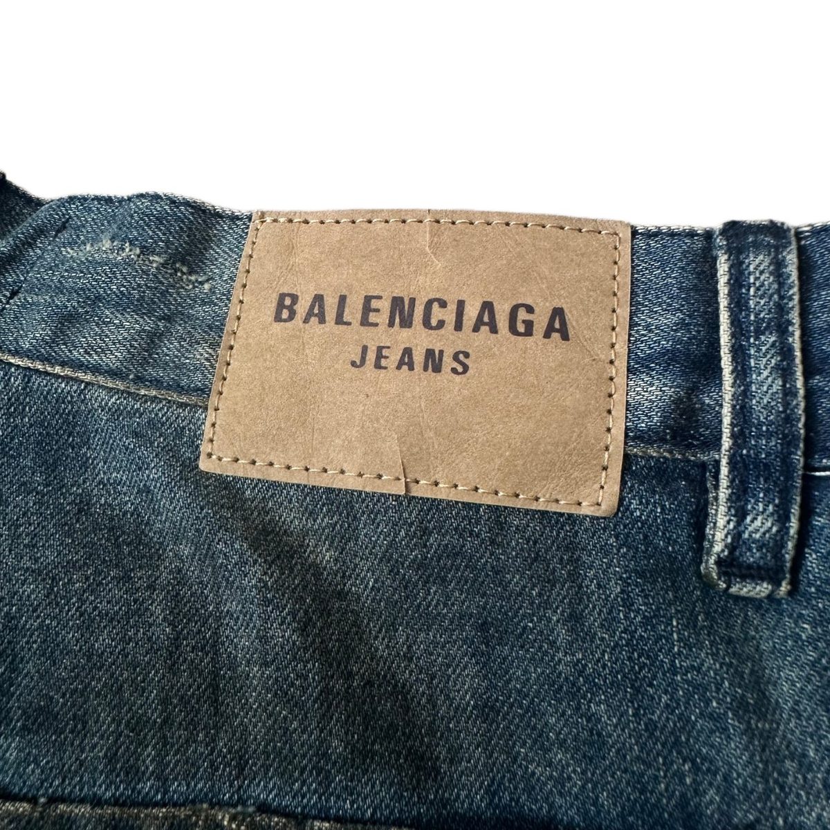 Balenciaga Men's Vintage Denim Jeans
