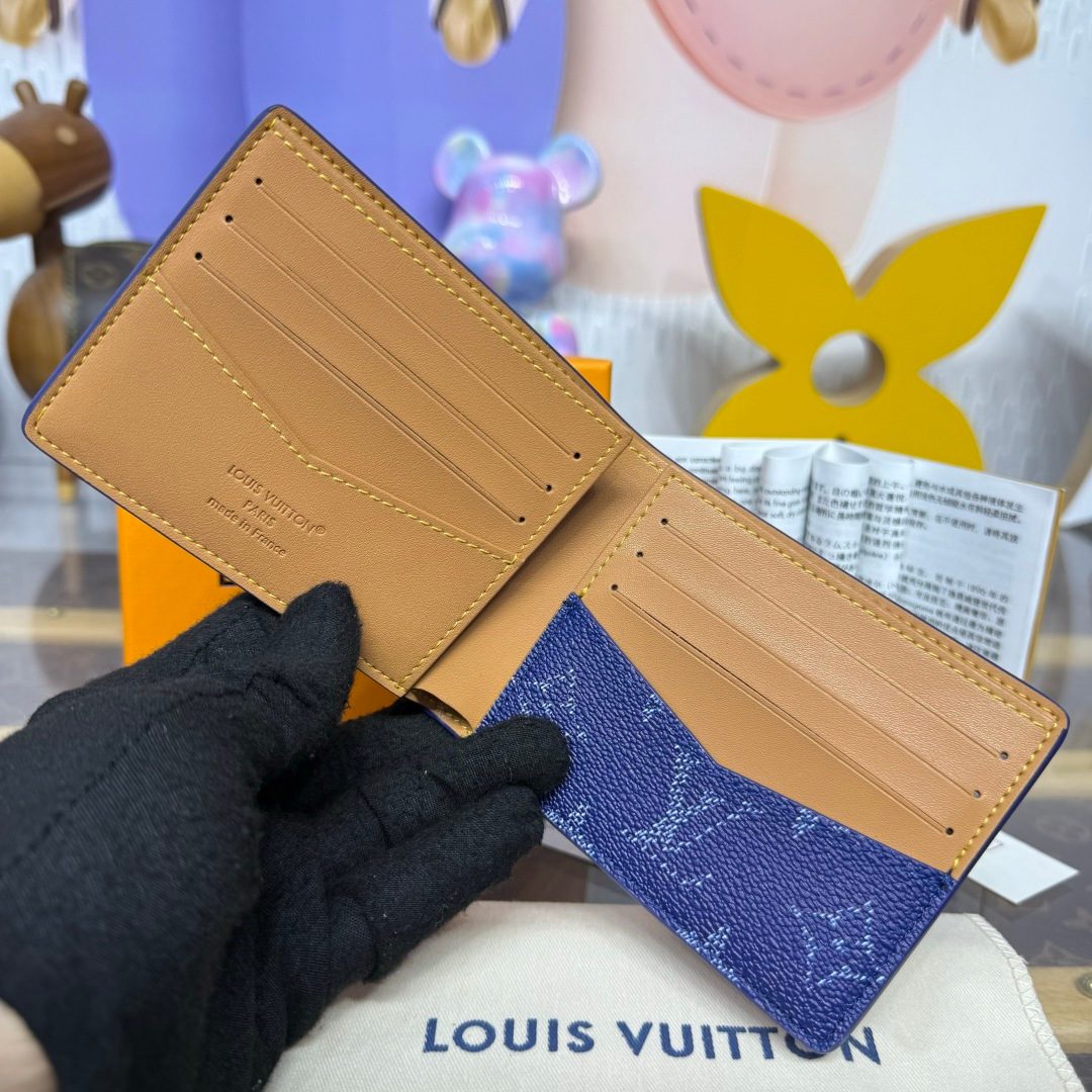 Louis Vuitton Damier Azur Bifold Wallet