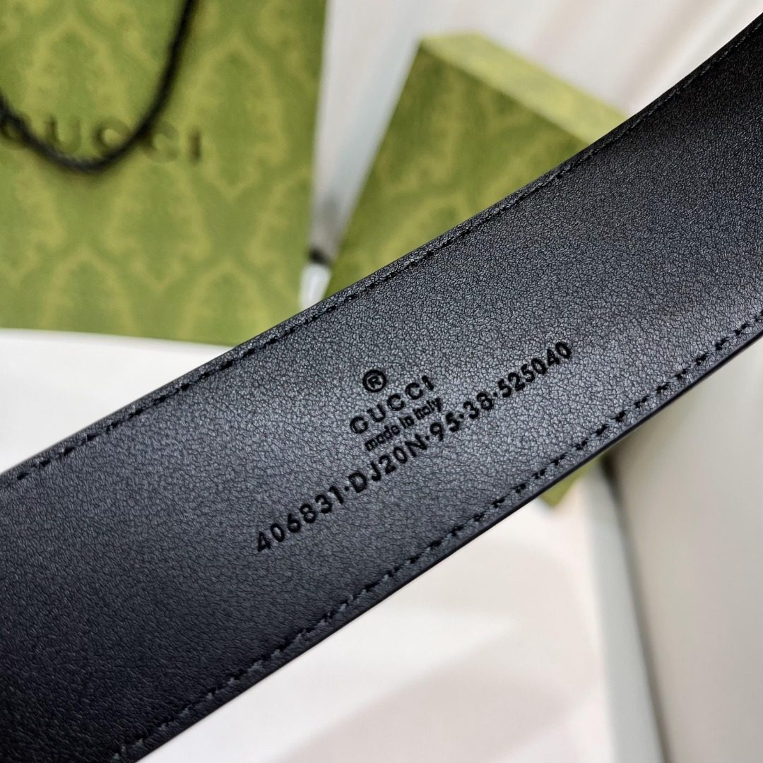 Gucci GG Marmont Leather Belt